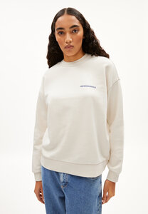 AARIN BACK FLOWAA - Damen Sweatshirt Oversized Fit aus Bio-Baumwolle - ARMEDANGELS