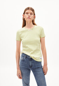 KARDAA STRIPES - Damen Ripp-T-Shirt Regular Fit aus Bio-Baumwoll Mix - ARMEDANGELS