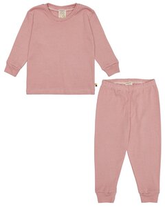 Babys & Kinder Schlafanzug, Pyjama Streifen aus Feinripp, GOTS-zertifiziert - loud + proud