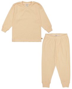 Babys & Kinder Schlafanzug, Pyjama Streifen aus Feinripp, GOTS-zertifiziert - loud + proud