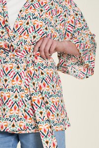 Kimono aus EcoVero Viskose in verschiedenen Mustern (S24A20) - TRANQUILLO