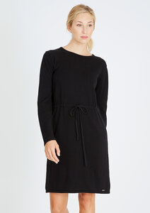 Knitted Dress schwarz - recolution