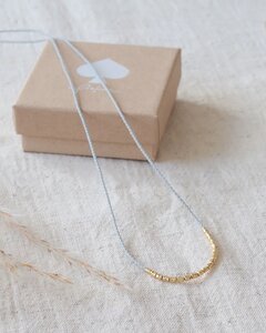 Perlenkette "Milla" // silber oder vergoldet - pikfine