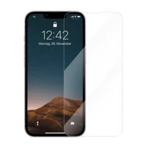 iPhone Panzerglas Premium transparentes 2.5D Schutzglas - Woodcessories