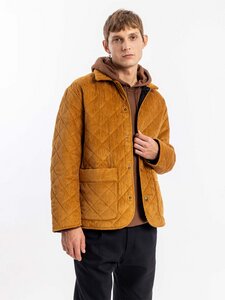 Jacke - Quilt Jacket - aus Bio Baumwolle wattiert mit recyceltem Polyester - Rotholz