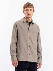 Hemd - Flannel Casual Shirt - aus Biobaumwolle - Rotholz