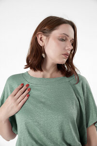 Leinen-Viskose Shirt LARI in drei verschiedenen Farben - WiDDA berlin