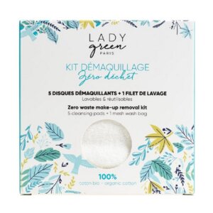 Zero Waste Make-up Remover Pads - Lady Green