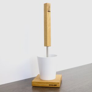Toilettenbürstenhalter LINA aus Holz - Woodkopf