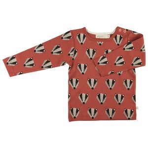 Kinder-Langarmshirt mit Aufdruck - Pigeon by Organics for Kids