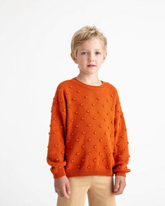 Farbenfroher Pullover für Kinder aus Bio-Baumwolle / Popcorn Sweater - Matona