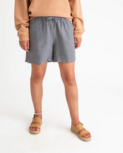 Klassische kurze Hose für Frauen aus Leinen / Simple Shorts - Matona