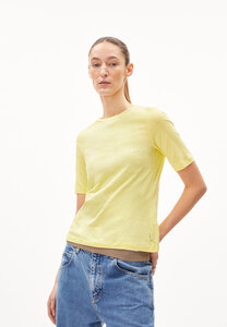 DONAAJI FEAATHER LIGHT - Damen T-Shirt Slim Fit aus Bio-Baumwolle - ARMEDANGELS