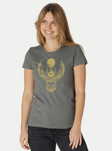 Damen Fit T-Shirt Cheper - Peaces.bio - handbedruckte Biomode