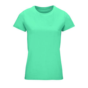 Damen T-Shirt Kurzarm Rundhals aus Bio - Baumwolle - Sol's