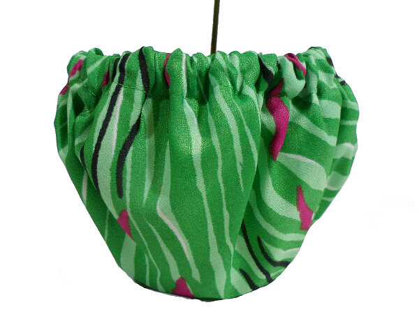 Leesha Blumentopf Grasgrün aus Stoff, Upcycling von Leesha Avocadostore