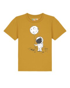 T-Shirt Kinder Kleiner Astronaut mit Luftballon - watabout.kids
