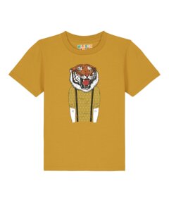 T-Shirt Kinder Tiger Head - watabout.kids