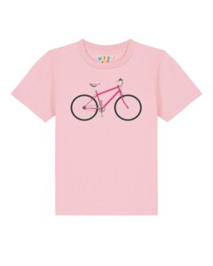 T-Shirt Kinder Pink Bike - watabout.kids