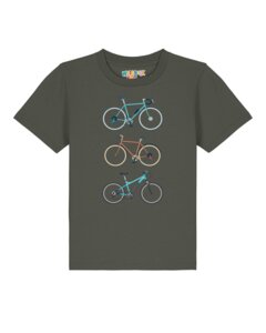 T-Shirt Kinder 3 Fahrräder - watabout.kids