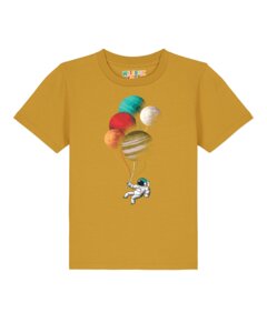 T-Shirt Kinder Balloon Spaceman - watabout.kids