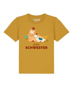 T-Shirt Kinder Lama Große Schwester - watabout.kids