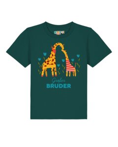 T-Shirt Kinder Giraffe Großer Bruder - watabout.kids