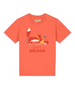 T-Shirt Kinder Fuchs Großer Bruder - watabout.kids