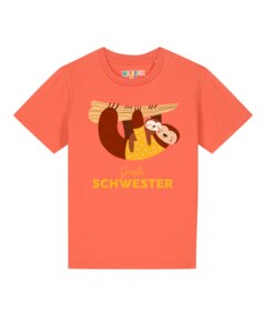 T-Shirt Kinder Faultier Große Schwester - watabout.kids