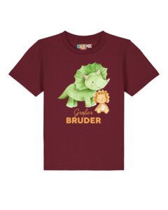 T-Shirt Kinder Dinosaurier 07 Großer Bruder - watabout.kids