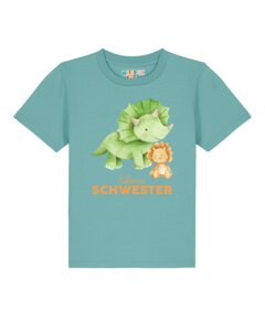 T-Shirt Kinder Dinosaurier 07 Kleine Schwester - watabout.kids