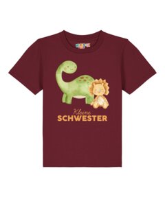 T-Shirt Kinder Dinosaurier 06 Kleine Schwester - watabout.kids