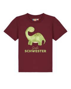 T-Shirt Kinder Dinosaurier 04 Große Schwester - watabout.kids
