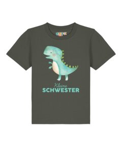 T-Shirt Kinder Dinosaurier 03 Kleine Schwester - watabout.kids