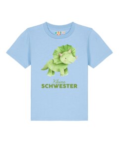 T-Shirt Kinder Dinosaurier 01 Kleine Schwester - watabout.kids