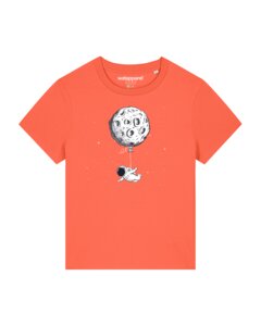 T-Shirt Frauen Funny Spaceman - watapparel