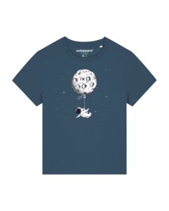 T-Shirt Frauen Funny Spaceman - watapparel