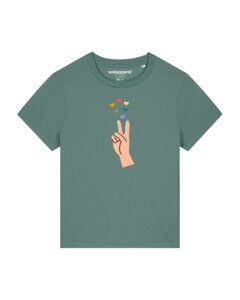 T-Shirt Frauen Spread Love - watapparel