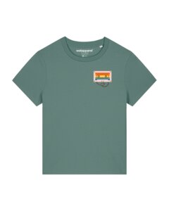 T-Shirt Frauen Rainbow Cassette - watapparel