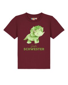 T-Shirt Kinder Dinosaurier 01 Große Schwester - watabout.kids