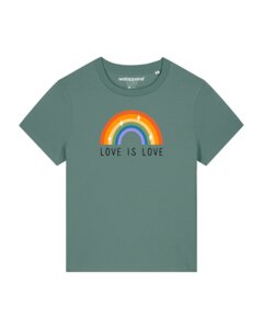 T-Shirt Frauen Love is Love - watapparel
