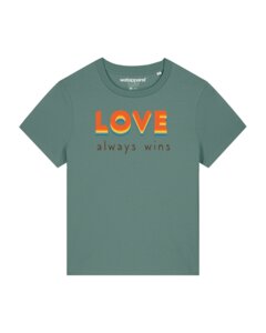 T-Shirt Frauen Love always wins - watapparel