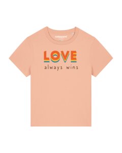T-Shirt Frauen Love always wins - watapparel