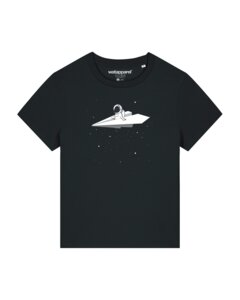 T-Shirt Frauen Fly me to the moon - watapparel