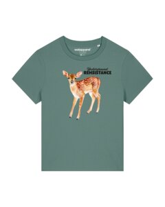 T-Shirt Frauen Underground Rehsistance - watapparel