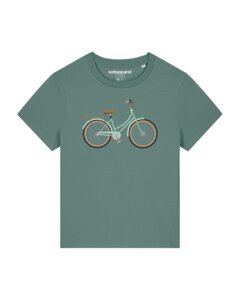 T-Shirt Frauen Mint Bike - watapparel