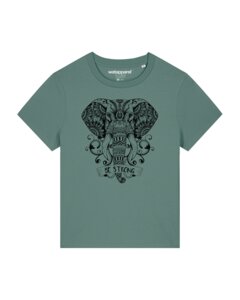 T-Shirt Frauen Mandala Elephant - watapparel