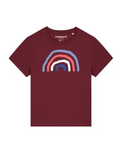 T-Shirt Frauen Regenbogen - watapparel