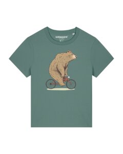 T-Shirt Frauen Fahrradbär - watapparel