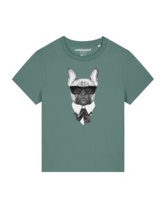 T-Shirt Frauen Ein fescher Hund - watapparel